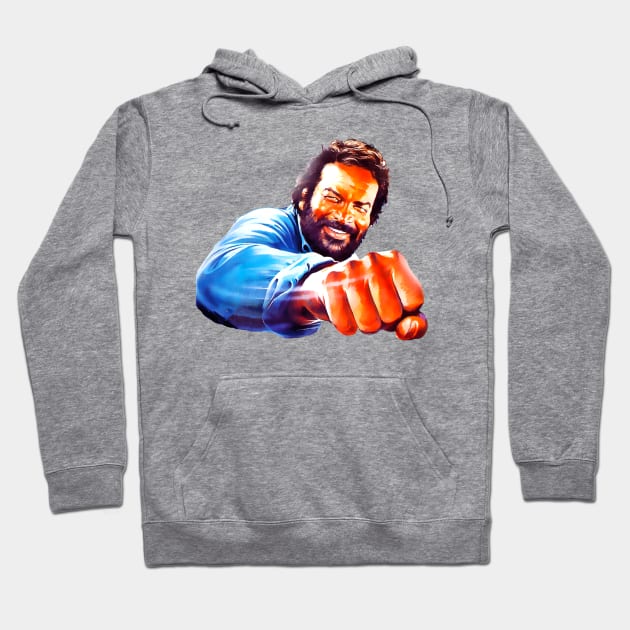 film cult bud spencer Hoodie by zicococ